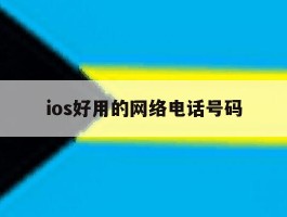 ios好用的网络电话号码