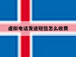 虚拟电话发送短信怎么收费