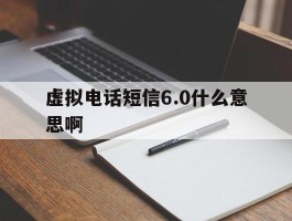 虚拟电话短信6.0什么意思啊