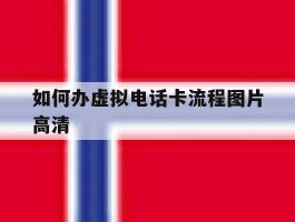 如何办虚拟电话卡流程图片高清