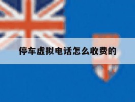 关于停车虚拟电话怎么收费的的信息