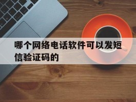 哪个网络电话软件可以发短信验证码的